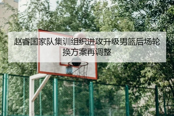 赵睿国家队集训组织进攻升级男篮后场轮换方案再调整 | STARSPORTS